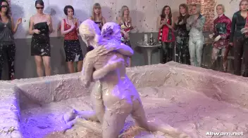 Eurobabe Cheetah Rolls Around In The Mud Screencap 61 on www.sinx.com