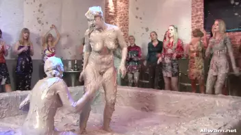 Eurobabe Cheetah Rolls Around In The Mud Screencap 62 on www.sinx.com