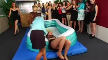 Beautiful Babes Get Nasty In This Oily Match Screencap 13 on www.sinx.com