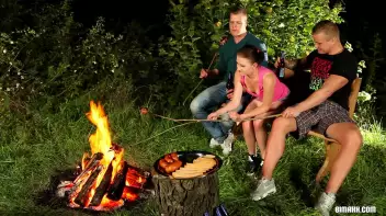 Grilling Up A Hearty Serving Of Bisex! Screencap 6 on www.sinx.com