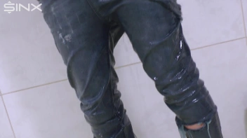 Cutie Covers Herself In Cream Before Showering Screencap 62 on www.sinx.com