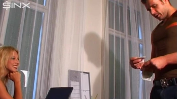 Young European Intern Fucked In Office Screencap 9 on www.sinx.com