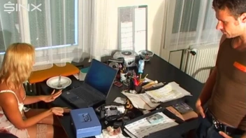 Young European Intern Fucked In Office Screencap 11 on www.sinx.com