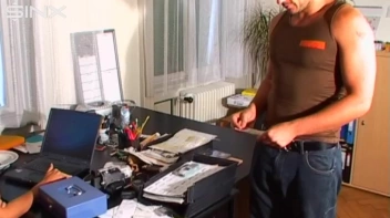 Young European Intern Fucked In Office Screencap 7 on www.sinx.com