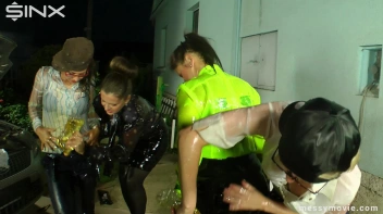 Posh Babes Are Drenched In Oil Screencap 28 on www.sinx.com