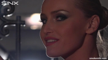 Blonde Tease Coyly Smoking Screencap 41 on www.sinx.com