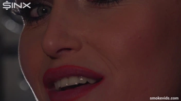 Blonde Tease Coyly Smoking Screencap 50 on www.sinx.com