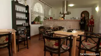 Waiter Endures Ass and Still No Tip! Screencap 1 on www.sinx.com