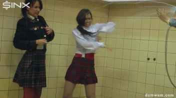 Naughty Schoolgirls Get Drenched By Their Teacher - Cam 2 Screencap 12 on www.sinx.com