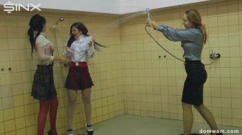 Naughty Schoolgirls Get Drenched By Their Teacher - Cam 2 Screencap 15 on www.sinx.com