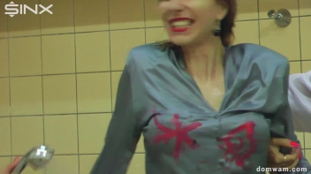 Naughty Schoolgirls Get Drenched By Their Teacher - Cam 2 Screencap 18 on www.sinx.com