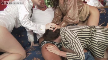 Put Those Asses Up For The Anal Bang Train! Screencap 14 on www.sinx.com