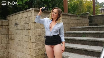 Naughty Secretary Catches Her Piss In High Heels Screencap 38 on www.sinx.com