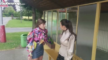 Proudly Pulling Hair And Pantyhose In Public Screencap 1 on www.sinx.com