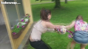 Proudly Pulling Hair And Pantyhose In Public Screencap 11 on www.sinx.com