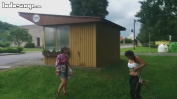 Proudly Pulling Hair And Pantyhose In Public Screencap 29 on www.sinx.com