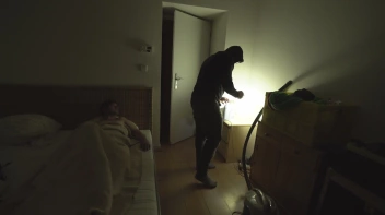 Twink Home Intruder Gets Punished By Granddad Screencap 3 on www.sinx.com