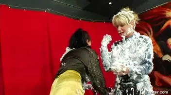 Massive, Sexy Foam Fight Screencap 16 on www.sinx.com