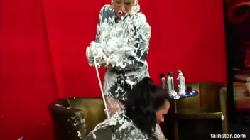 Massive, Sexy Foam Fight Screencap 18 on www.sinx.com