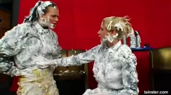 Massive, Sexy Foam Fight Screencap 24 on www.sinx.com