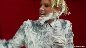 Massive, Sexy Foam Fight Screencap 28 on www.sinx.com