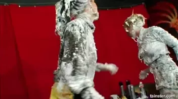 Massive, Sexy Foam Fight Screencap 43 on www.sinx.com