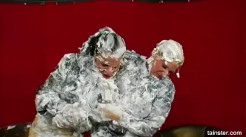 Massive, Sexy Foam Fight Screencap 54 on www.sinx.com