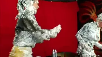 Massive, Sexy Foam Fight Screencap 56 on www.sinx.com