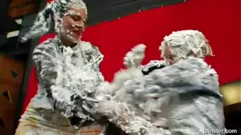 Massive, Sexy Foam Fight Screencap 64 on www.sinx.com