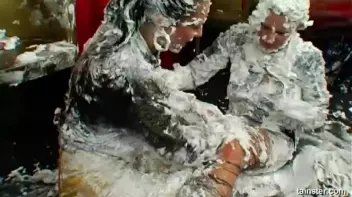 Massive, Sexy Foam Fight Screencap 68 on www.sinx.com