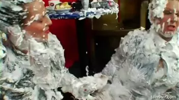 Massive, Sexy Foam Fight Screencap 70 on www.sinx.com