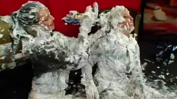 Massive, Sexy Foam Fight Screencap 71 on www.sinx.com