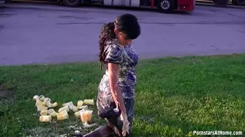 Truck Stop Mess Whore Screencap 40 on www.sinx.com