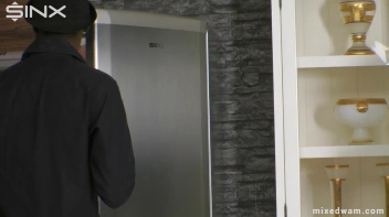 Tasting Game Turns Messy In The Kitchen - Cam 2 Screencap 4 on www.sinx.com