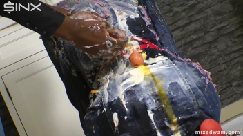 Tasting Game Turns Messy In The Kitchen - Cam 2 Screencap 58 on www.sinx.com