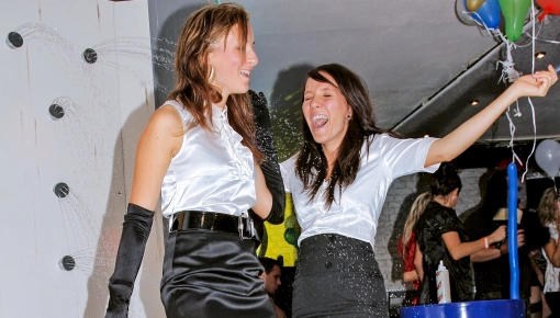 The wild women at The Madhouse Partie...