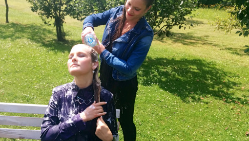 Latest deal - Washing Their Hair Anywhere and Everywhere