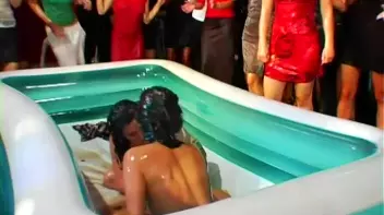 Katty vs. Julia Messy Fight Screencap 17 on www.sinx.com