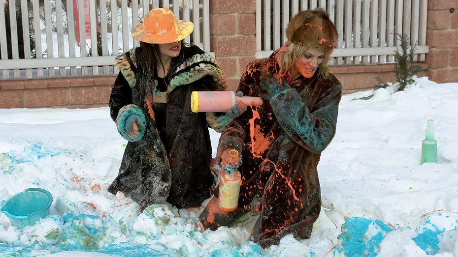 Catfight Too Messy To Stay Indoors on www.sinx.com