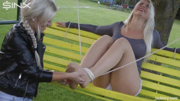 Gorgeous Blonde Tickle Freaks - Cam 1 Screencap 22 on www.sinx.com