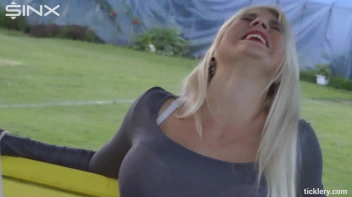 Gorgeous Blonde Tickle Freaks - Cam 1 Screencap 29 on www.sinx.com