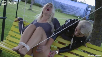 Gorgeous Blonde Tickle Freaks - Cam 1 Screencap 43 on www.sinx.com