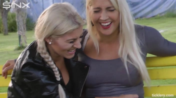 Gorgeous Blonde Tickle Freaks - Cam 1 Screencap 8 on www.sinx.com