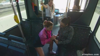 Babes Get Wet And Messy On The Bus Screencap 33 on www.sinx.com