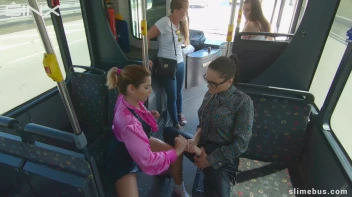 Babes Get Wet And Messy On The Bus Screencap 41 on www.sinx.com