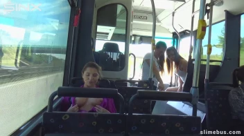 Babes Get Wet And Messy On The Bus Screencap 56 on www.sinx.com