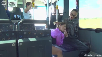 Babes Get Wet And Messy On The Bus Screencap 6 on www.sinx.com