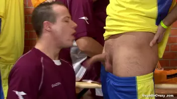 GGC 33 Behind The Locker Room Door Part 2 Screencap 6 on www.sinx.com