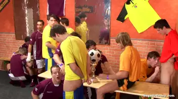 GGC 33 Behind The Locker Room Door Part 2 Screencap 8 on www.sinx.com