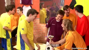 GGC 33 Behind The Locker Room Door Part 2 Screencap 3 on www.sinx.com